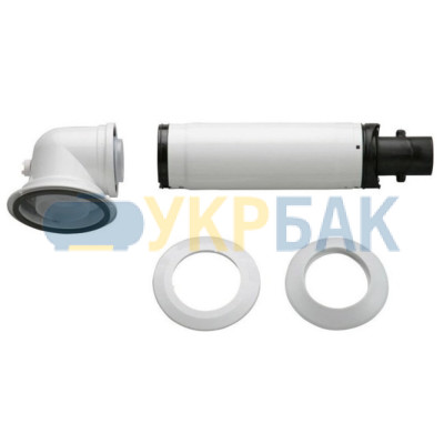 Bosch FC-Set60-C13x основний комплект C13x(горизонтальний), DN60/100. 1200мм